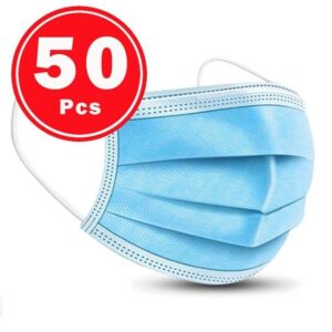 Protective Disposable 3 Ply Face Mask 50pcs.