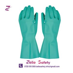 Nitrile Green gloves