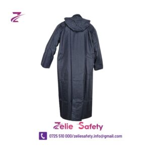 Navy Blue Raincoat